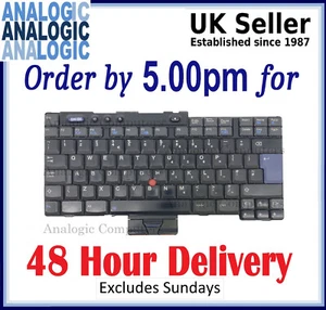 IBM 08K4988 UK Keyboard for Thinkpad T40 R50 & R51 - Afbeelding 1 van 1