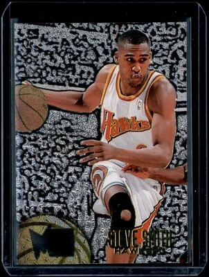 1995-96 Fleer Metal Silver Spotlight Steve Smith #4 - Image 1 of 2