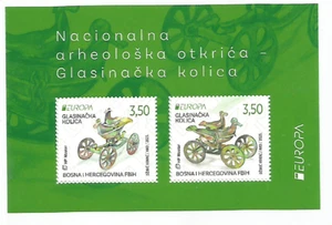 Bosnien (kroat. Rep) Europa 2025 Block nat. archäolog. Ausgrabungen postfrisch - Bild 1 von 1