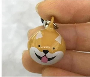 10pcs Cartoon dog charms strap New Style Christmas Bells Key chain gift - Picture 1 of 1