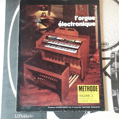l orgue électronique vol 2 Greinier.Dutreuil.HOHNER.METHODE. - Immagine 1 di 4