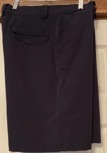 Under Armor Uomo Corto Nylon Elastan Tg 34 Nero - Foto 1 di 7