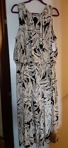 Plus Size Womens Jumpsuit Roz&Ali Size 3X new with tags Very Dressy - Picture 1 of 3
