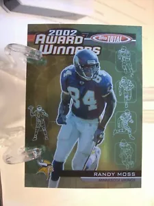 2003 Topps Total Award Winners Football Card #AW14 Randy Moss (86767) - Picture 1 of 2