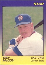 1989 Star Future Stars #21 Trey McCoy/(Portrait with bat)