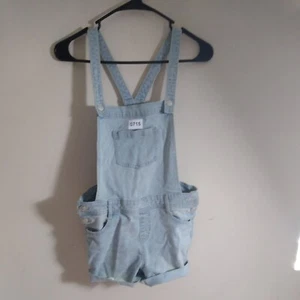 Cat And Jack Overalls Short Girls L Color Light Blue - Picture 1 of 10