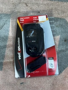 Verizon LG VX6000 Lambskin Case Black Flip Phone - - Picture 1 of 5