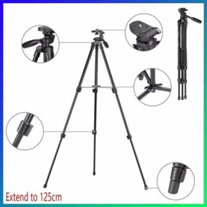 Professional Camera Tripod Stand Mount Phone Holder For iPhone DSLR Lightweight- - Picture 1 of 9