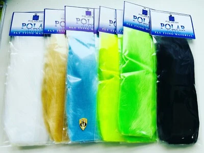 Cómodas H2O Pro fibra polar sintética todos los colores para salmón y moscas de agua salada Foto 1 de 4