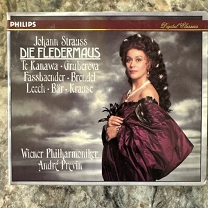 Johann Strauss: Die Fledermaus (CD, Sep-1991, 2 Discs, Philips) - Picture 1 of 1