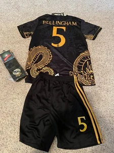 Jude Bellingham Real Madrid Youth Kit Size 30 Jersey Shorts, Socks - Brand New - Picture 1 of 2