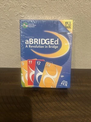 aBRIDGEd Card Game - A Revolution in Bridge - Bridge Night is Back! SEALED - Image 1 of 4