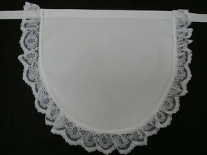 FRENCH MAID APRON PINNY DELUXE SEXY LACE FANCY DRESS - Picture 1 of 2