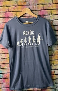Gildan blue ACDC the evolution of rock Size M NWT - Picture 1 of 4