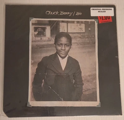 Chuck Berry Bio [Chess CH 50043] Vintage LP Vinyl Record Album 1973 - NEW SEALED - Image 1 of 4
