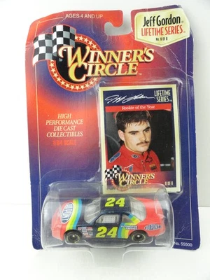 Winners Circle Jeff Gordon Lifetime Series 1/64 1993 #24 Dupont Rookie of Year - Image 1 of 4