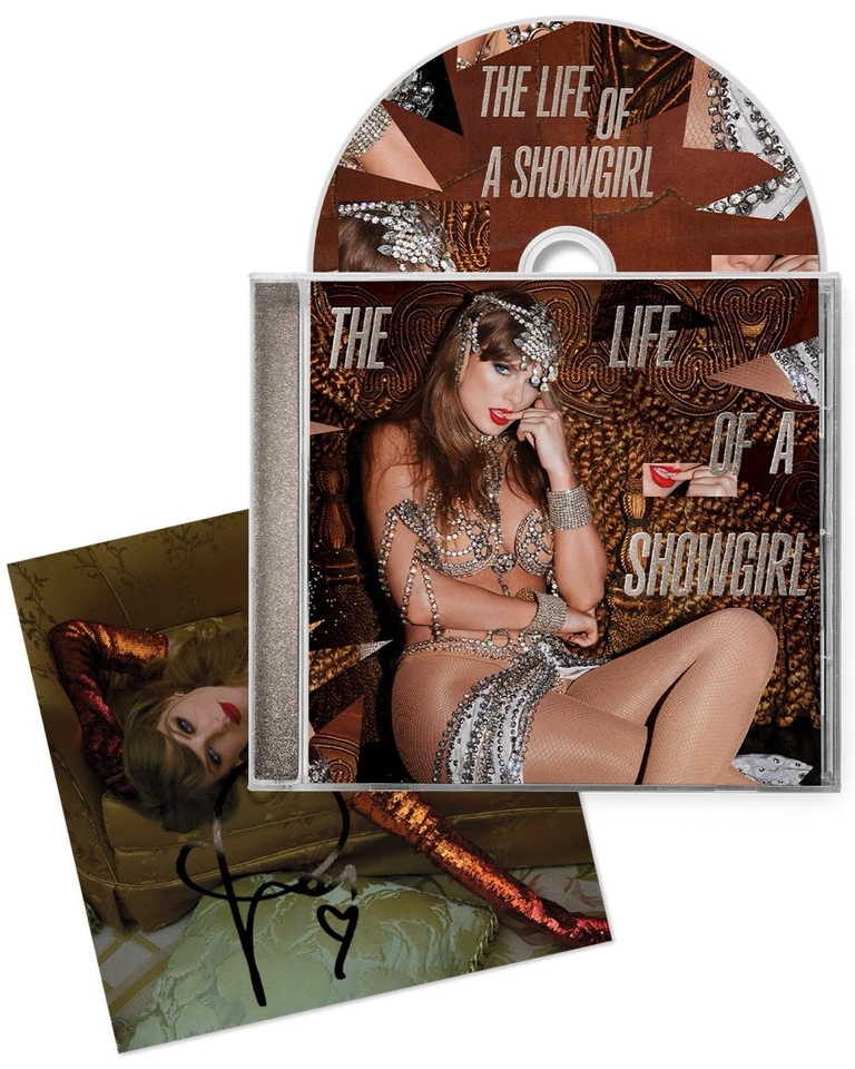 Taylor Swift Life Of A Showgirl It’s Beautiful Edition CD + Signed Photo - Bild 1 von 1