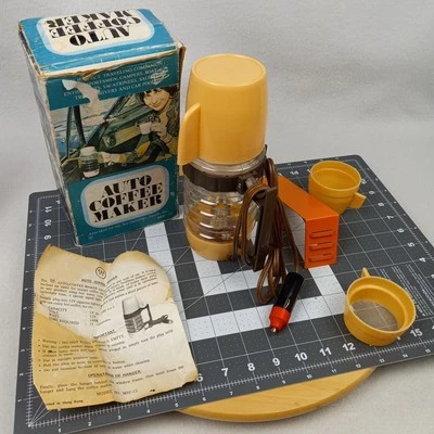 Vintage Electric Car Boat Auto Camp Trucker Coffee Maker Cigarette Lighter 12V  - Image 1 of 4