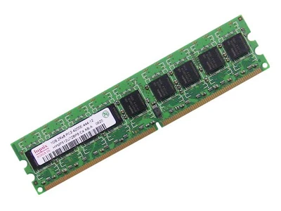 Dell OEM DDR2 533Mhz 1GB PC2-4200E ECC RAM Memory Stick HYMP512U72BP8-C4 - Image 1 of 2
