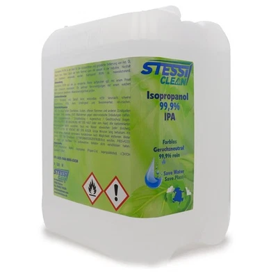 Isopropanol Isopropylalkohol IPA 99,9% 5l StessiClean 3D Druck Entfetter
