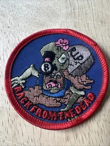Patch zombie otto palline RIP vintage ritorno dai morti - Foto 1 di 11