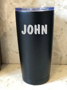 Personalisierter Thermo Travel Mug Tasse - beliebiger Name  - Bild 1 von 15
