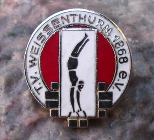 Antique Turnverein Weissenthurm 1868 e.V. Germany German Sports Club Pin Badge - Picture 1 of 2