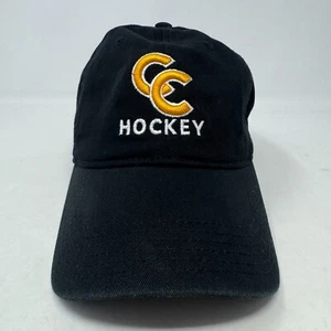Colorado College Tigers Hockey Hat Cap Adjustable by Legacy NCAA Black - Picture 1 of 13