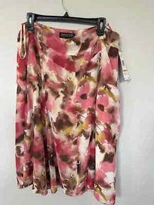 JONES NEW YORK WOMEN'S SKIRT 10248192-FIO SAN REMO BLOSSOM MU SIZE 16W NWT $139 - Picture 1 of 16