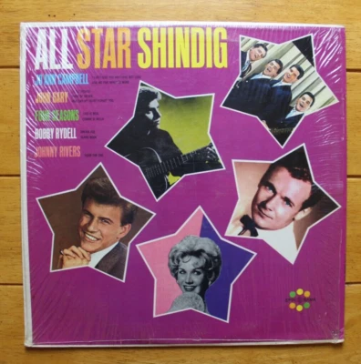 ALL STAR SHINDIG LP 12" VINYL RECORD VG+ MONO VARIOUS RIAA COMPILATION - Image 1 of 4
