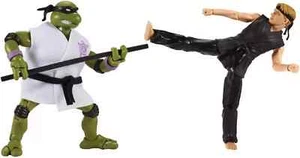 TMNT Teenage Mutant Ninja Turtles vs Cobra Kai Donnie vs Johnny Lawrence VHTF - Picture 1 of 6