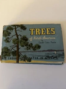 1934 Trees Of North America by Donald Culross Peattie Illustrated In Color - Imagen 1 de 9