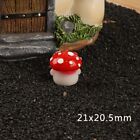5pcs Resin Mini Luminous Mushroom Artificial Potted Ornament  Home