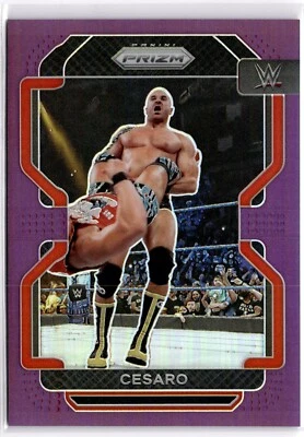 Cesaro 2022 Panini Prizm WWE Purple Prizm #171 WWE Smackdown #022/149 - Image 1 of 2