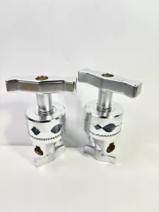 2-Aluminium Fotostudio Griff Kopf Griff Adapter für C-Ständer Licht Ausleger Arme - Bild 1 von 10