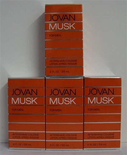 (4) Jovan Musk After Shave / Colonia 2oz Fórmula Original  Foto 1 de 1