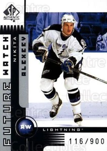 2001-02 SP Authentic #172 Nikita Alexeev - Picture 1 of 1