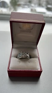1.84ct Engagement and wedding ring set - Picture 1 of 23