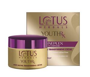 Lotus Herbals Youth Rx Anti-Aging Transforming Crème SPF 25, PA +++ 50gm
