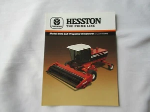 1990 Hesston 8400 Selbstfahrschwader Prospekt Prime Line - Bild 1 von 1