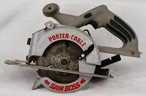 Porter Cable 19,2 V kabellos 6" Kreissäge Boss Modell 845 NUR WERKZEUG GETESTET - Bild 1 von 11