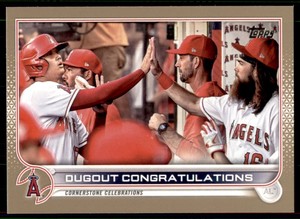 2022 Series 2 Base Gold #416 Shohei Ohtani /2022 - Angels