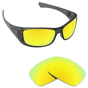 Hawkry Polarized Replacement Lense for-Oakley Hijinx Sunglass 24K Golden Mirror - Picture 1 of 3