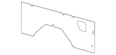 Panel de moldura de cuarto izquierdo genuino Ford Transit Series 2015-2019 CK4Z-6131013-GA Foto 1 de 2