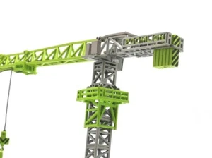 1/160 ZOOMLION ZT7020-12 FLAT-TOP TOWER CRANE Diecast Model Toy Collection  - Picture 1 of 6