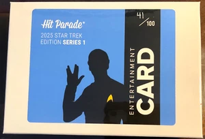 2025 Star Trek Hit Parade Series 1 Sealed Hobby Box 41/100 - Picture 1 of 2