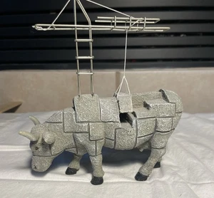 Vintage "Cow Parade" Ar Cow Tecture, #7290, 2003 - Bild 1 von 8
