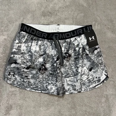 Under Armour Girls Youth XL Athletic Shorts Black Activewear Summer NWT - Image 1 of 4
