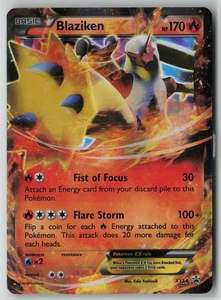 Blaziken EX XY54 Pokemon TCG XY Black Star Promo Holo Raro (Juego Pesado) HP 1 - Imagen 1 de 2