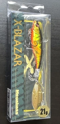 Megabass X-BLAZAR - Señuelo de plantilla de metal nuevo - 21 g - 64 mm - 2,52"" - Nuevo JDM Foto 1 de 4